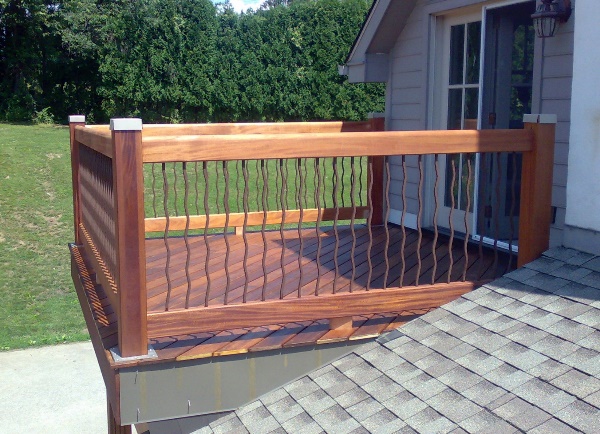 Wood decks in Delaware