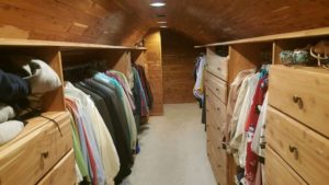 Cedar closet