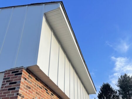 Garage loft, Board and Batten